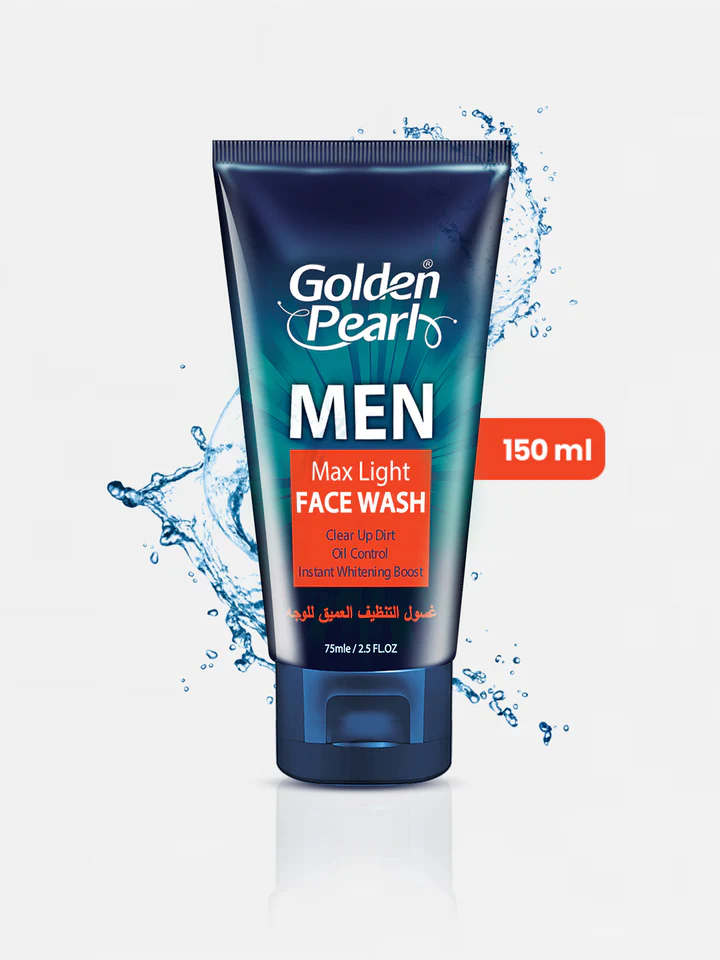 Golden Pearl Max Light Men Face Wash