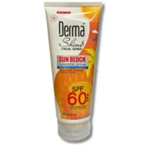 Derma Shine Sunblock SPF 60 - Superior Sun Protection Lotion (200gm)