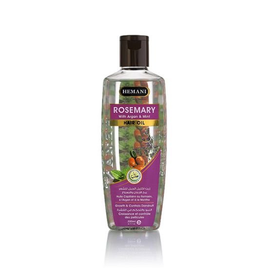 Rosemary Hair Oil with Argan & Mint 200ml