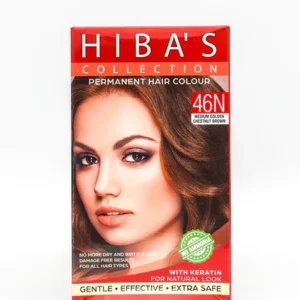 Hibas'c Hair Color 46n medium golden chestnut brown (60-ml)