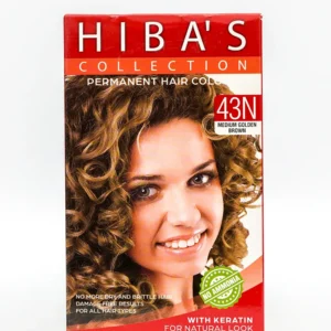 Hibas'c Hair Color 43n medium golden brown (60-ml)