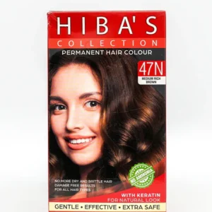 Hibas'c Hair Color 47n medium rich brown (60-ml)