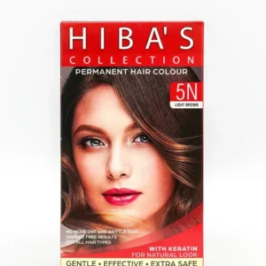 Hibas'c Hair Color 5n light Brown (60-ml)