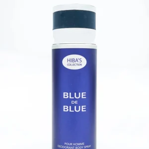 Hiba's Collection Blue De Blue Body spray for Men 200ml