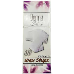 Derma Shine Wax Strips - Non-Woven - 100 Strips Pack