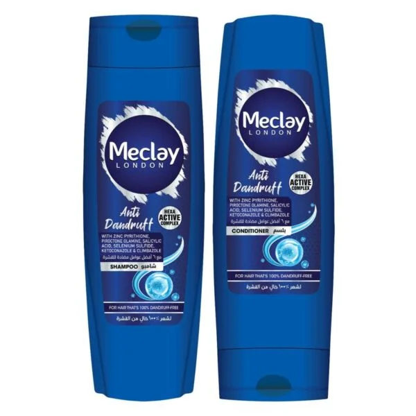 Meclay London Anti Dandruff Shampoo 185ml + Conditioner (185ml)