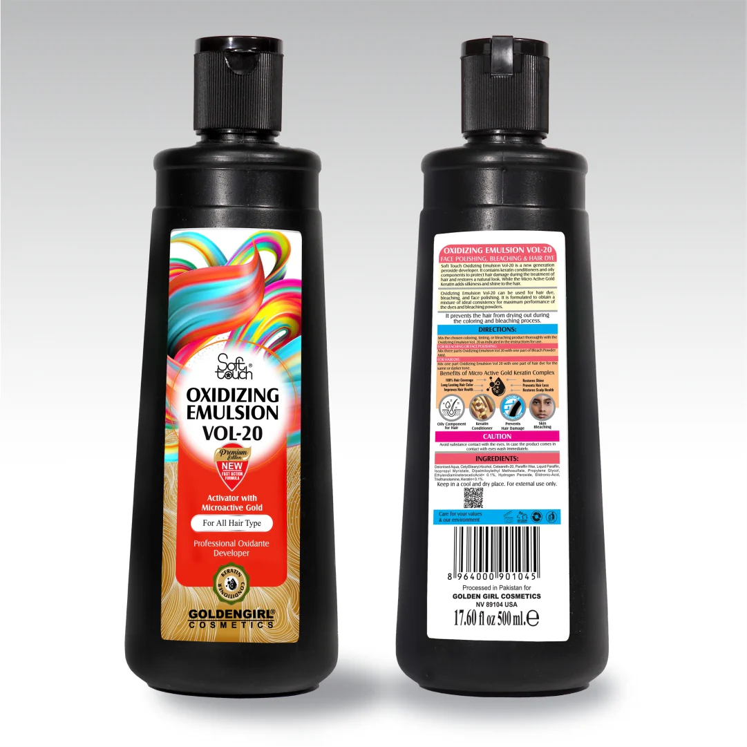 Soft Touch Oxidizing Emulsion 20 Vol 500ml - Image 2
