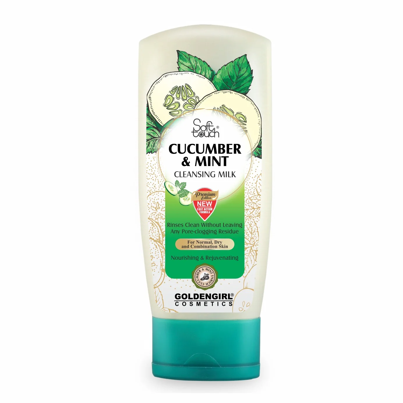 Soft Touch Cucumber & Mint Cleansing Milk 250ml